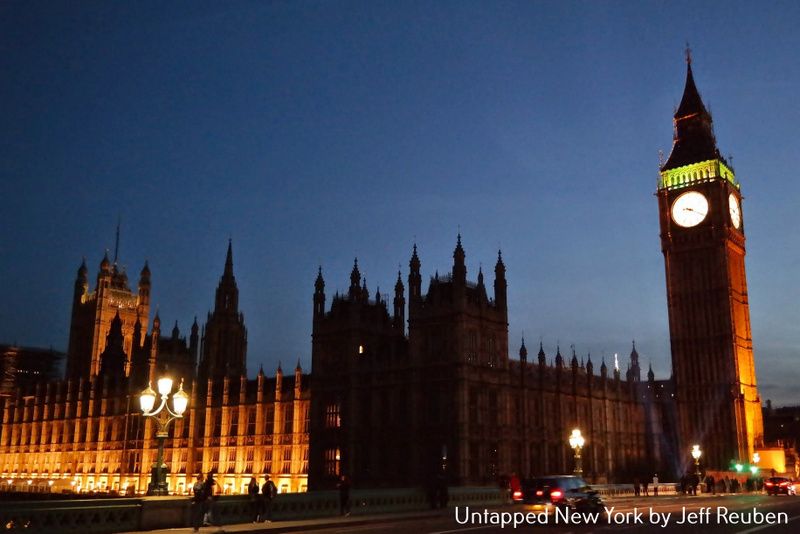 The Houses of Parliament in London