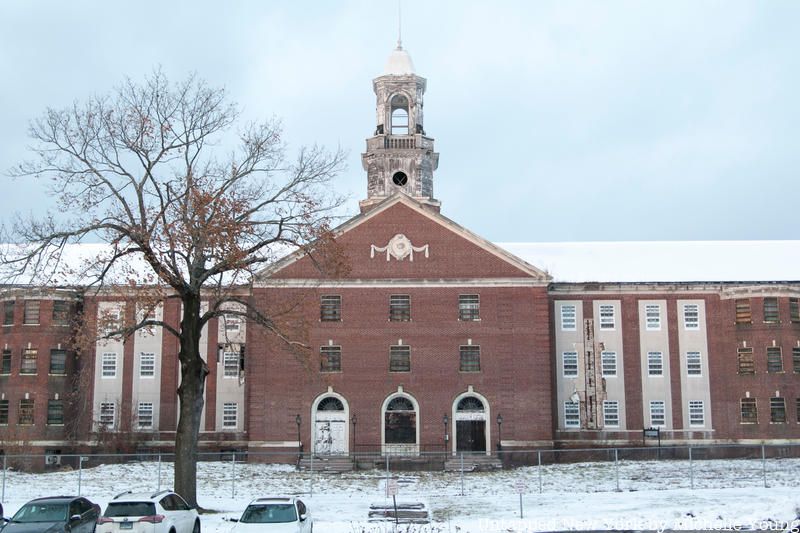 Kent Hall at Fairfield Hills State Hospital now Newtown Municipal Center