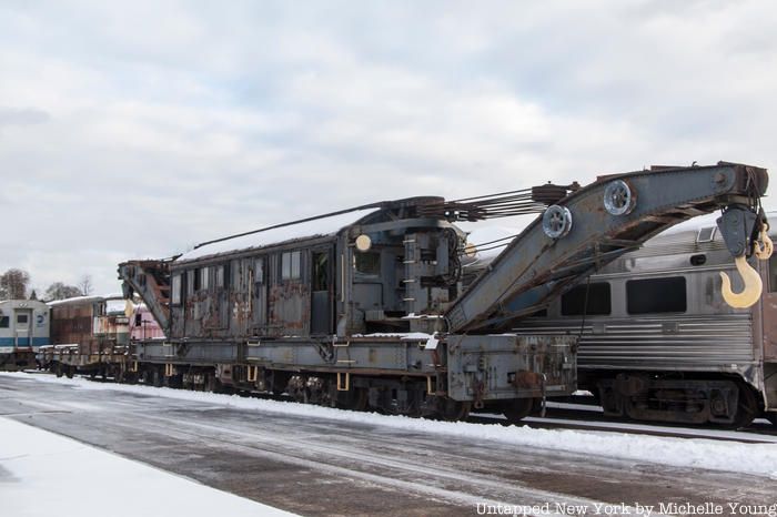 The wrecker or double ended crane, known as the GCT-1