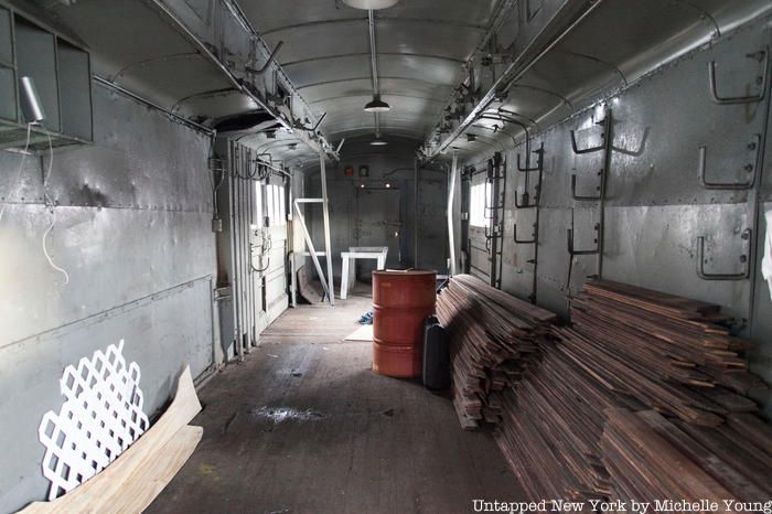 Interior of the MCNW-002 FDR train car