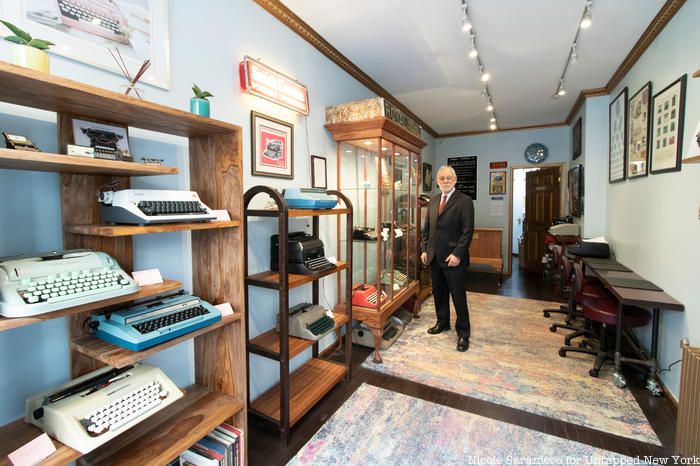 Inside the Gramercy Typewriter Co. store