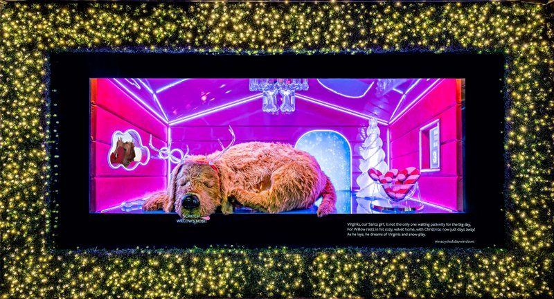 Macy's holiday windows theme Believe in the Wonder for 2019