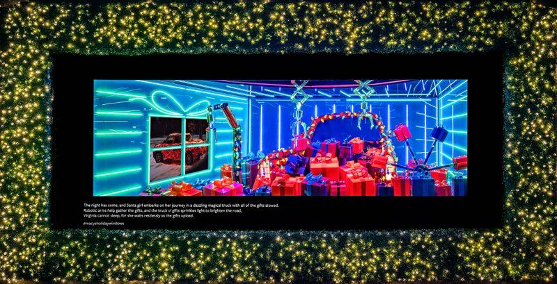 Macy's holiday windows theme Believe in the Wonder for 2019