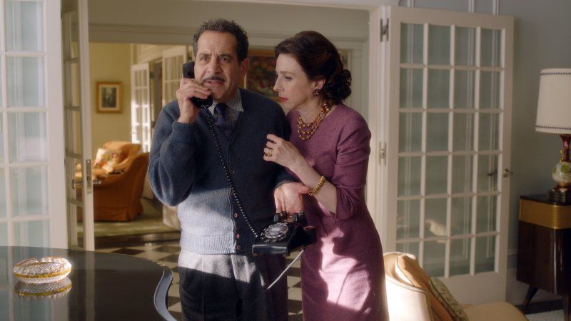 Rose and Abe's Upper West Side apartment in the Marvelous Mrs. Maisel