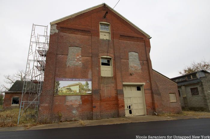 Future site of a music hall at Middletown Psychiatric Center