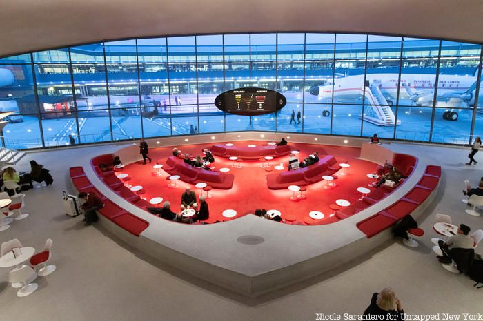 Sunken Lounge at TWA Hotel