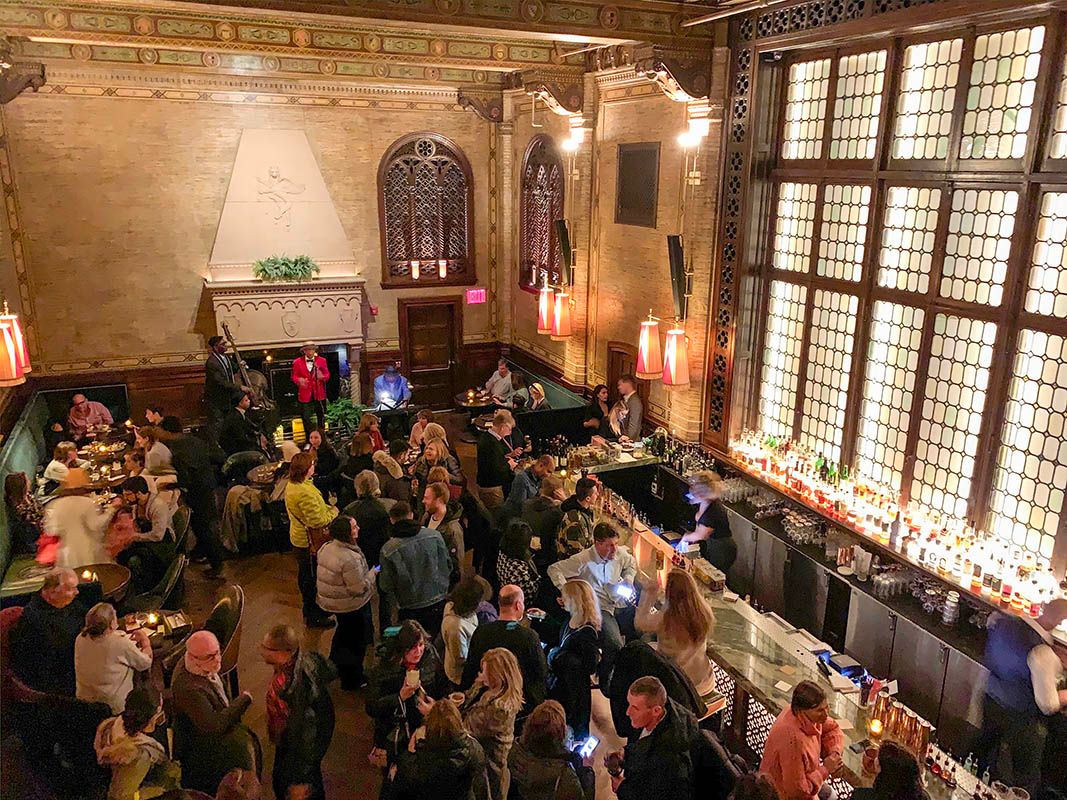 Aerial view at Jazz at The Campbell in Grand Central