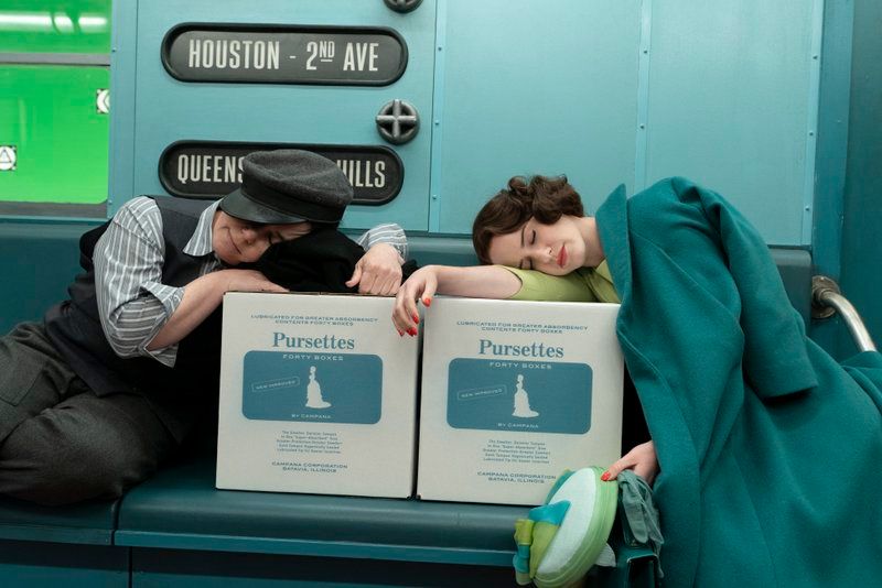 Vintage Subway in Marvelous Mrs. Maisel