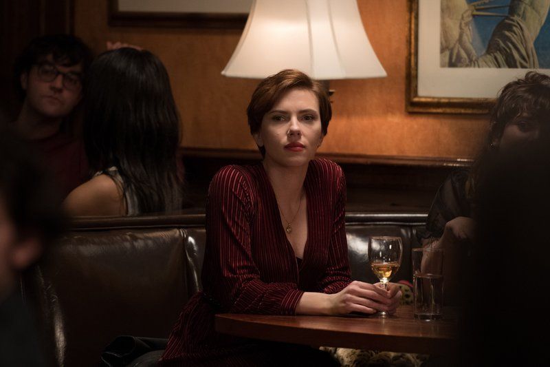 Scarlett Johansson in Marriage Story at the Knickbocker Bar