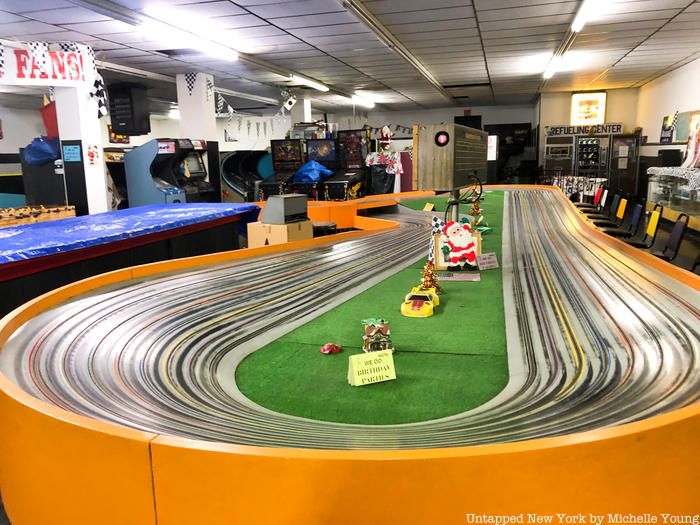 Buzz-a-Rama slot car raceway in Kensington Brooklyn