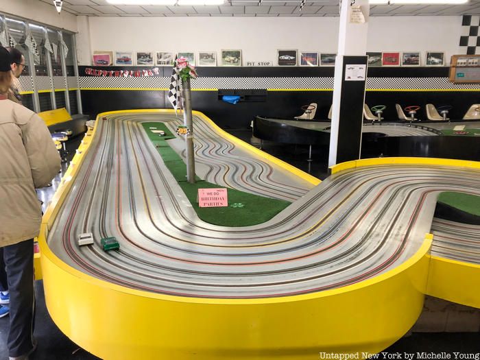 Buzz-a-Rama slot car raceway in Kensington Brooklyn