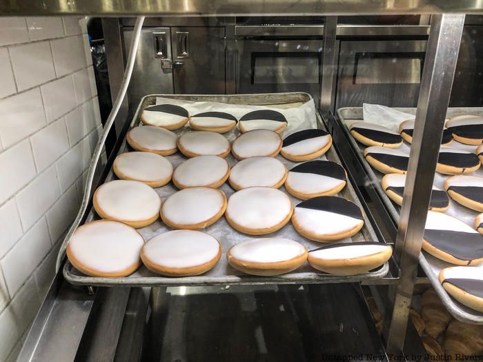 Black and white cookies