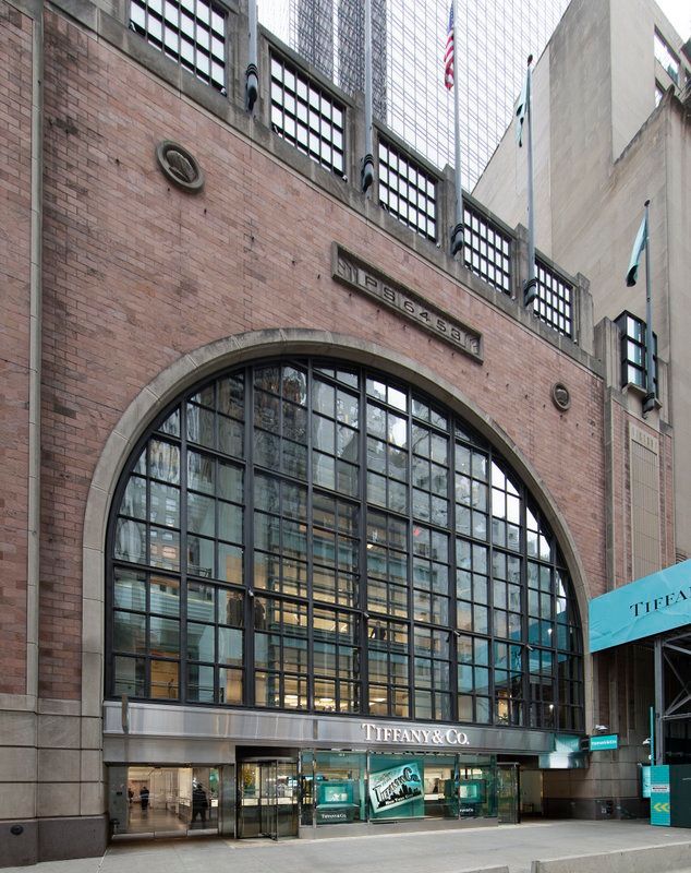 Exterior of The Tiffany Flagship Next Door