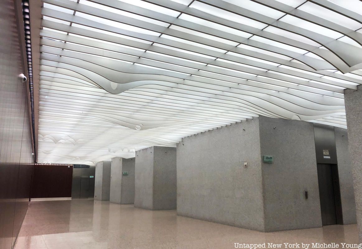 Isamu Noguchi lobby at 666 Fifth Avenue