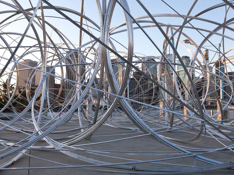 Antony Gormley's New York Clearing