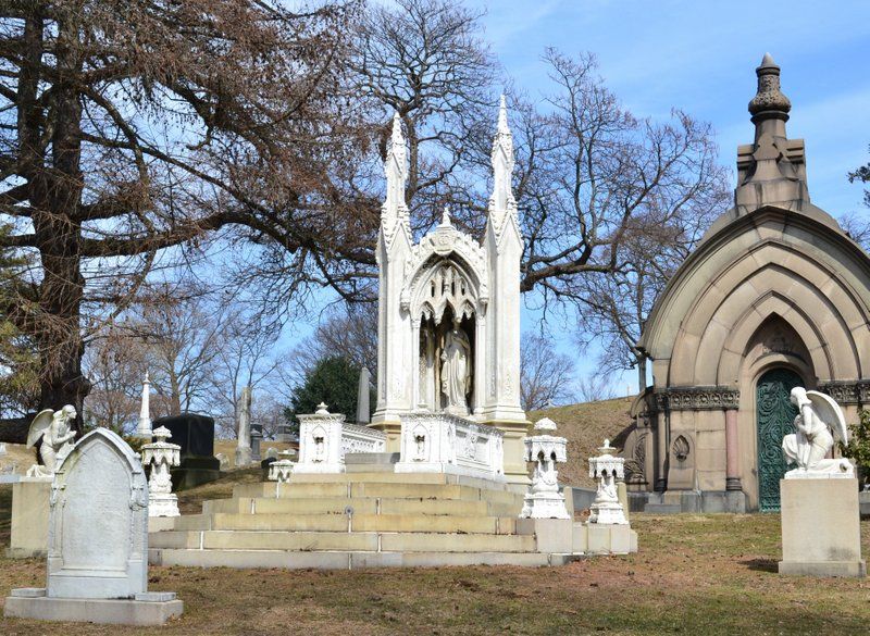 Canda Grave at Green-Wood Cemetery