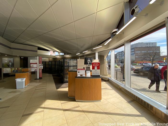 Interior of Jamaica Savings Bank