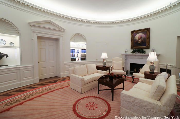 Oval Office recreation at NY Historical Society