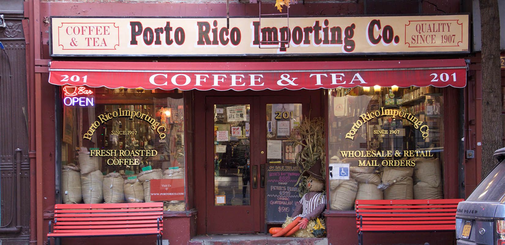 Porto Rico Importing Company exterior