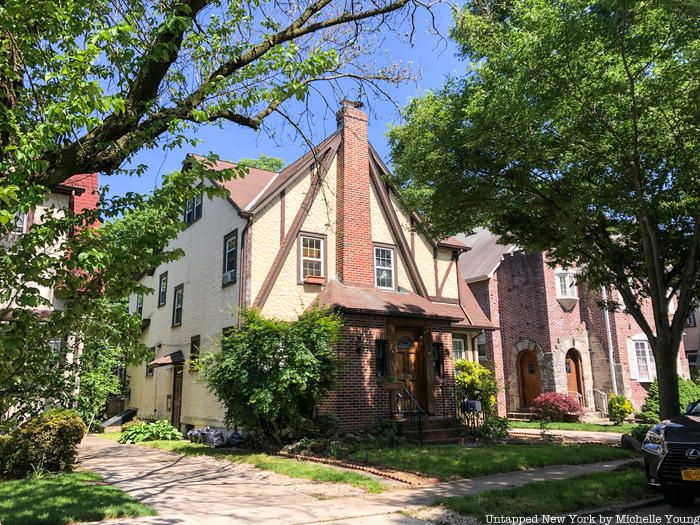 Trump's Tudor-style house in Jamaica Estates