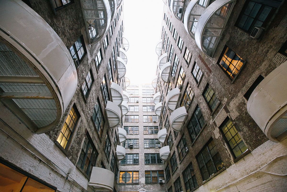 Westbeth Artist Housing Courtyard