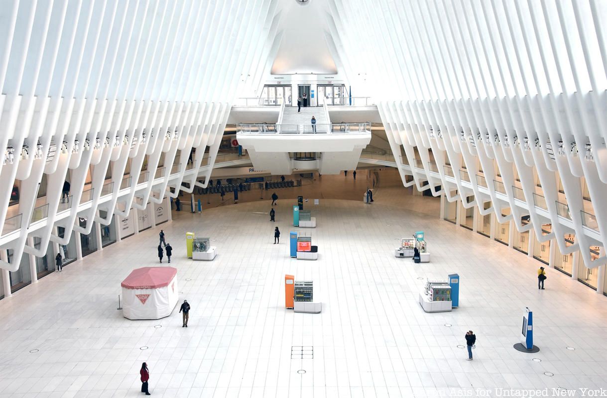 Empty World Trade Center Oculus