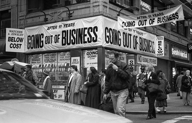 Herald Square corner 1993