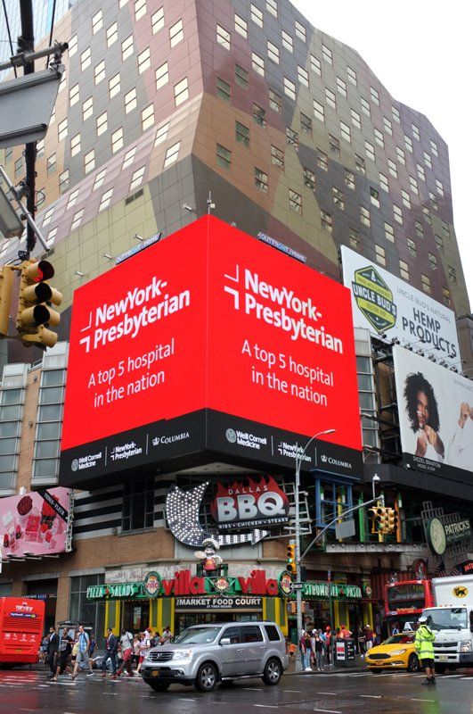 Times Square 42nd Street in 2019