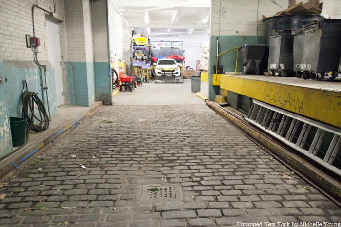 Cobblestone Driveway inside Prentis Hall