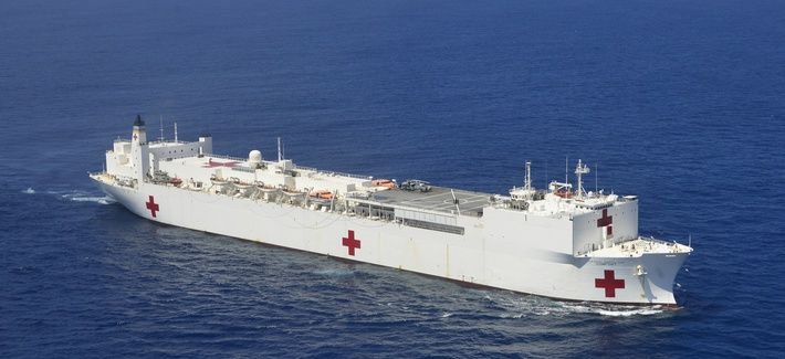 USNS Comfort Hospital Ship