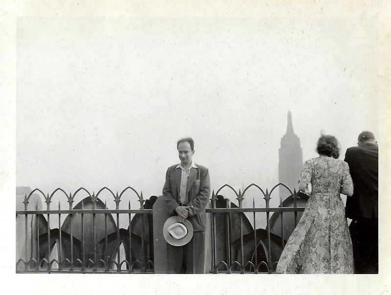 George Sachs in NYC in 1950