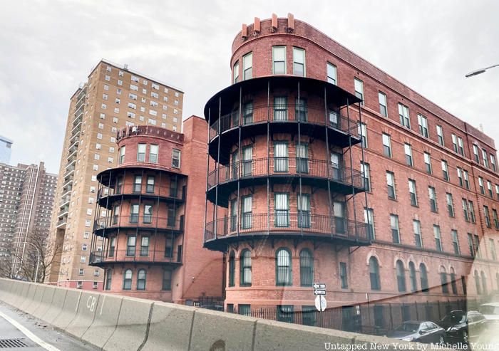 Gouverneur Hospital from the FDR Drive