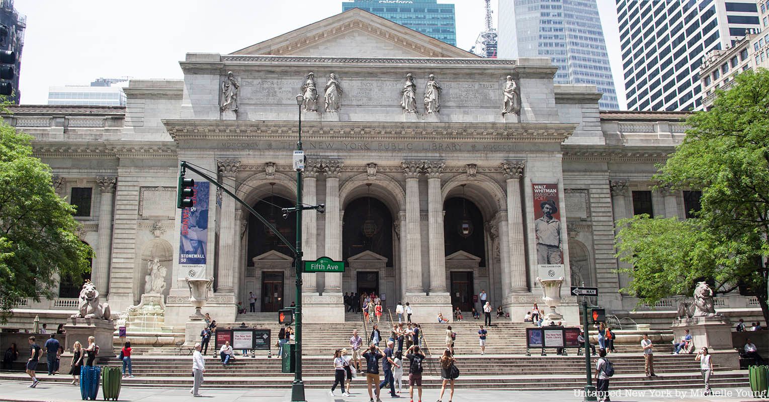 Exterior of NYPL Main Branch