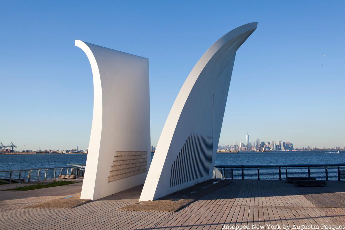 Postcards memorial on Staten Island