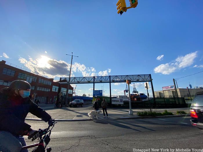 Entrance to Brooklyn Red Hook Terminal