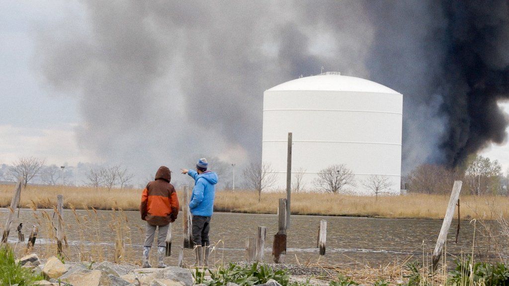 Back Water documentary at oil refinery