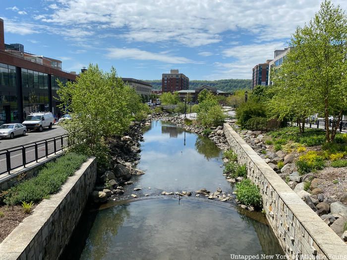 Saw Mill River in Yonkers