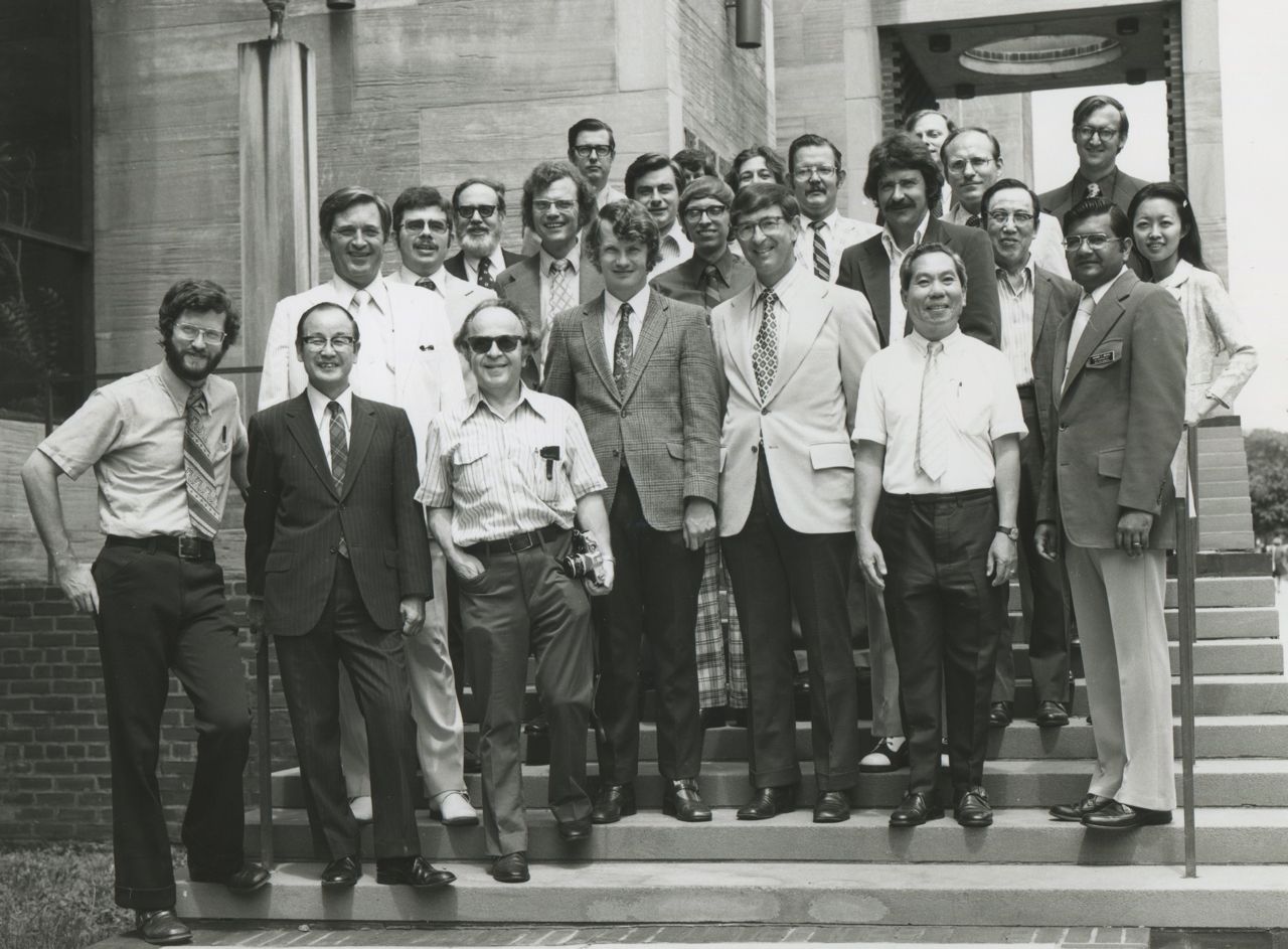 Group picture at the University of Chicago