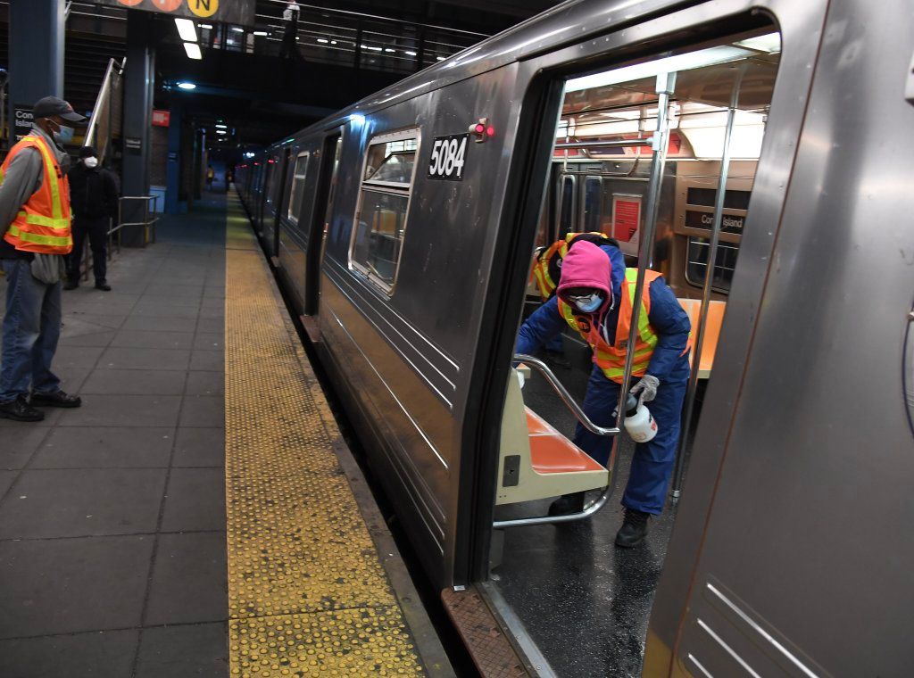 MTA Overnight subway cleaning