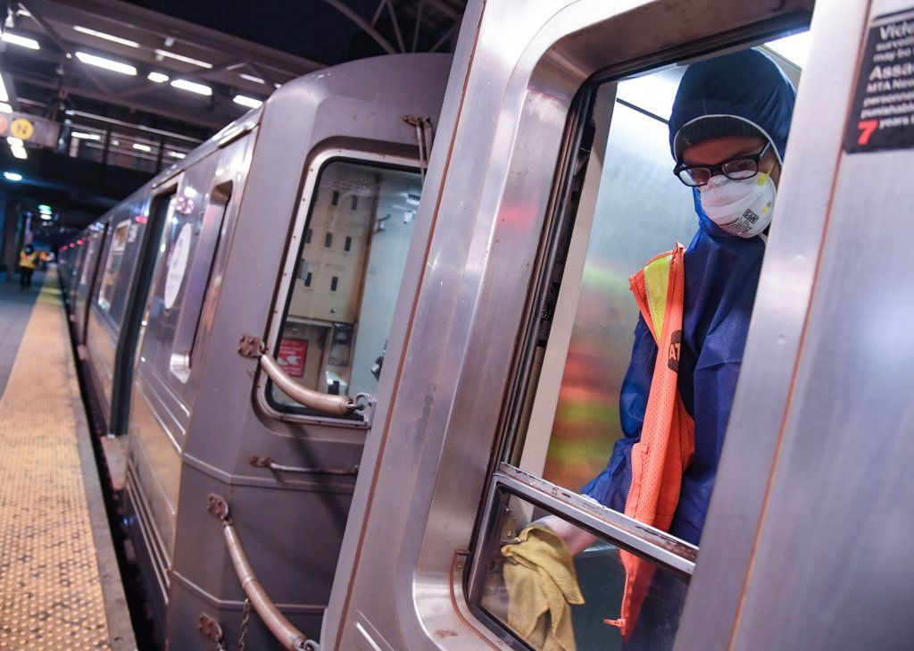 MTA Overnight subway cleaning