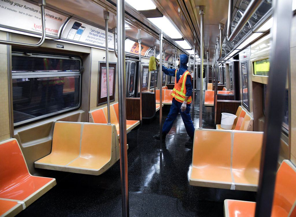 MTA Overnight subway cleaning