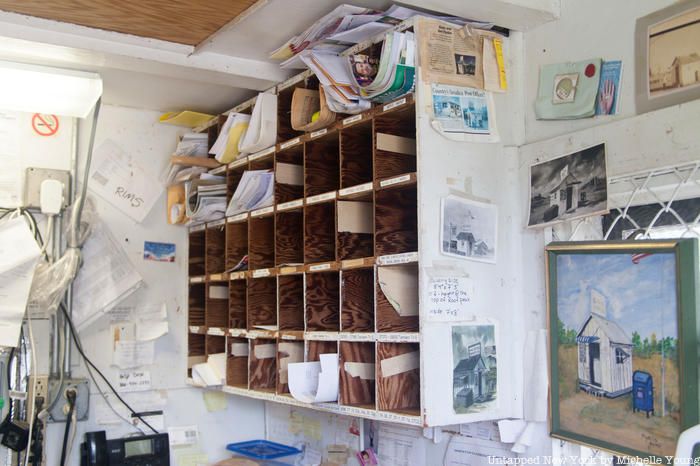 Inside Ochopee Post Office