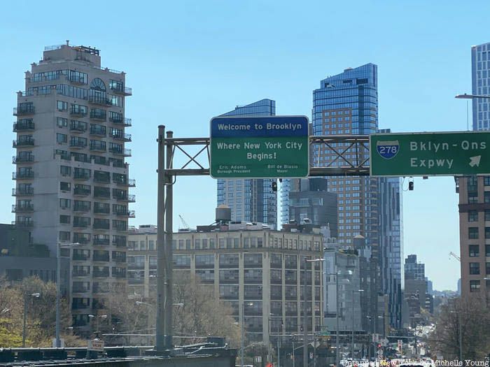 Where Brooklyn Begins sign