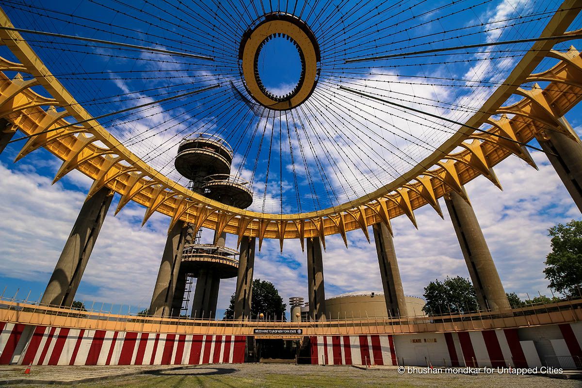 Inside the New York Pavilion