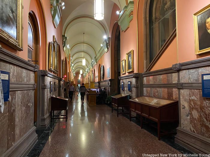 New York State Capitol interior hallway