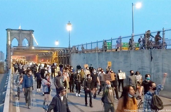 Brooklyn Bridge George Floyd Protests