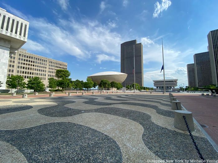 Empire State Plaza in Albany