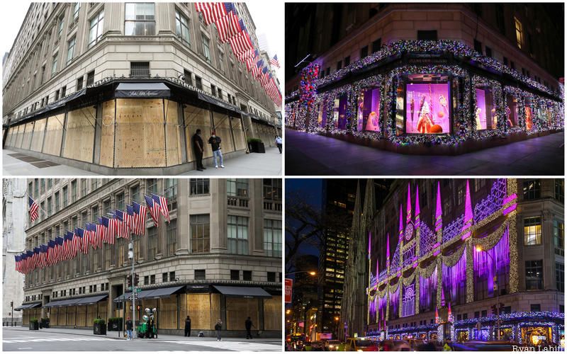 Fifth Avenue Before & After Saks Fifth Avenue