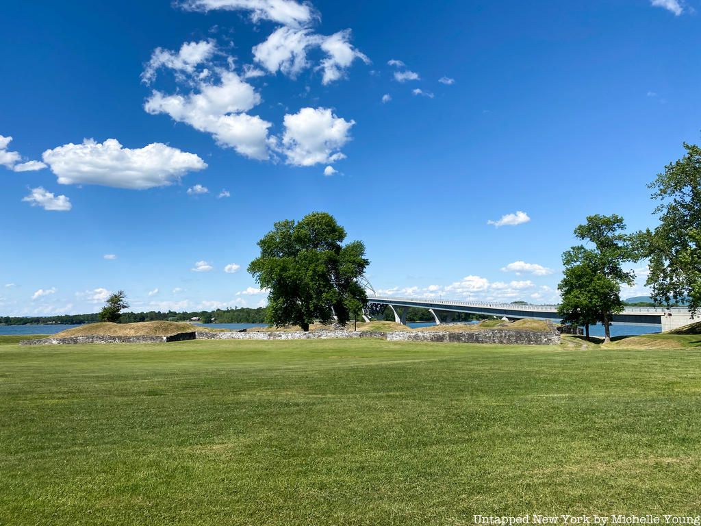 Additional ruins closer to Lake Champlain