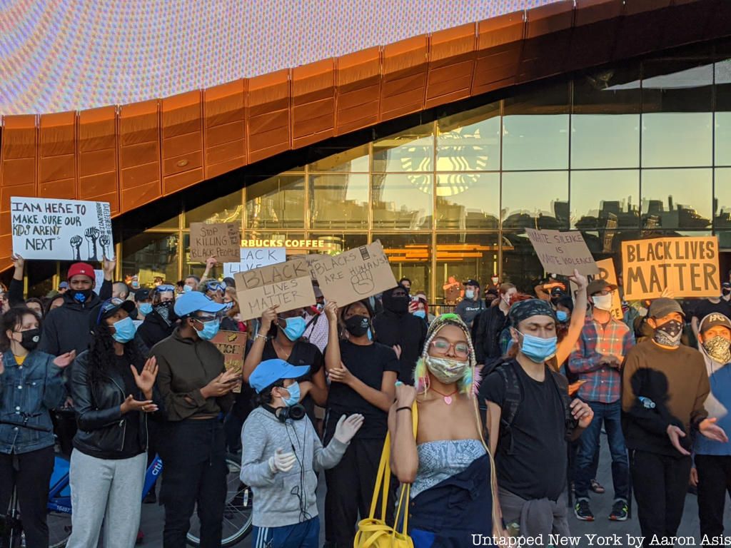 George Floyd Protests in Brooklyn Barclays Center